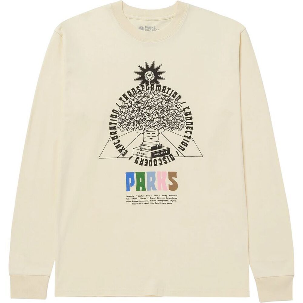 NWT Parks Project Tree Of Knowledge Long-Sleeve T-Shirt in Natural sz Small